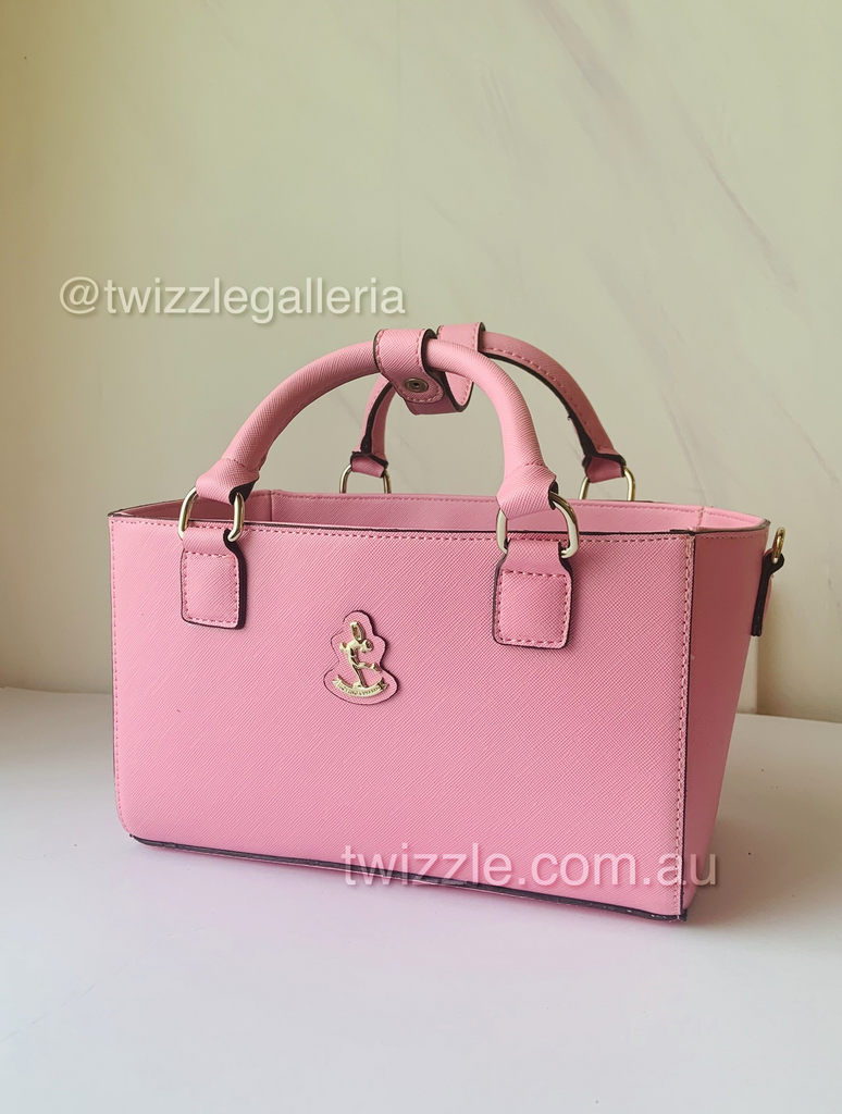 CUBE Saffiano Tote Bag, light pink