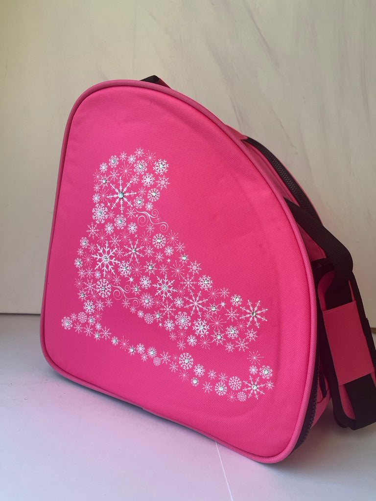 CUBE Shoulder Bag Pink with exchangeable panels (Fits all skates) I