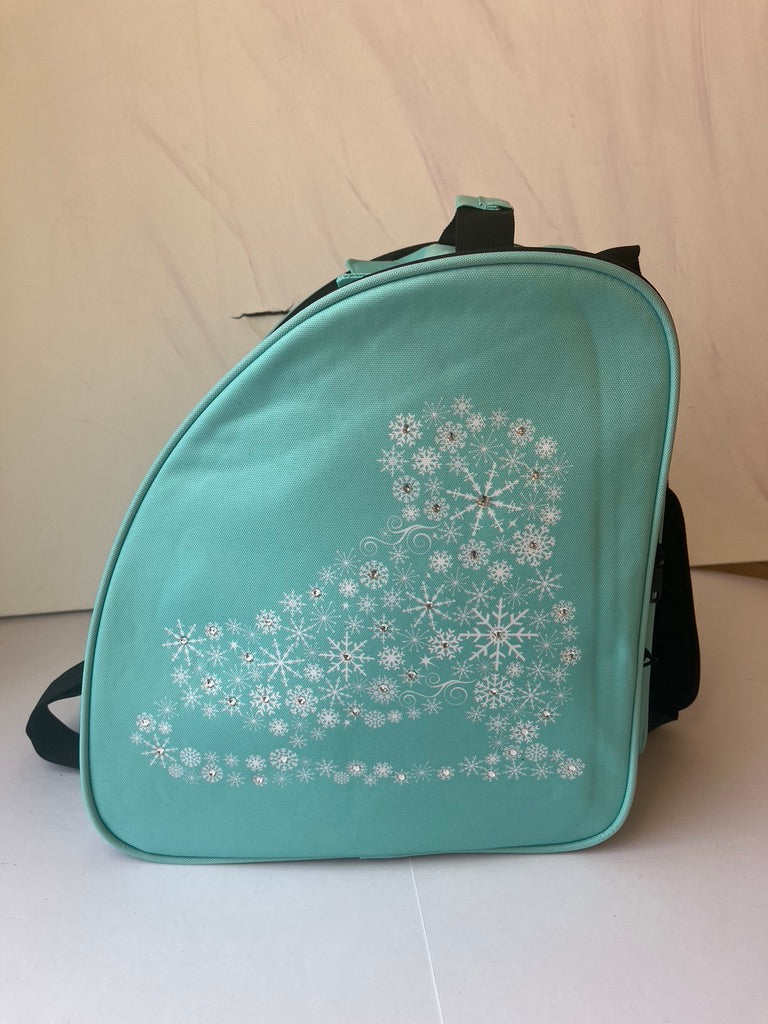 CUBE Shoulder Bag Mint Green with exchangeable panels (Fits all skates)