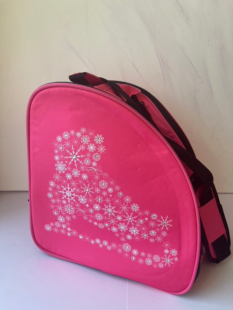 CUBE Shoulder Bag Pink with exchangeable panels (Fits all skates)