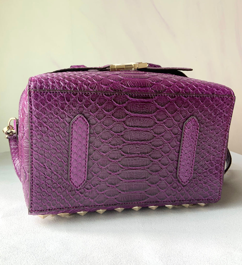 Cube Tote Bag EDGE, Purple
