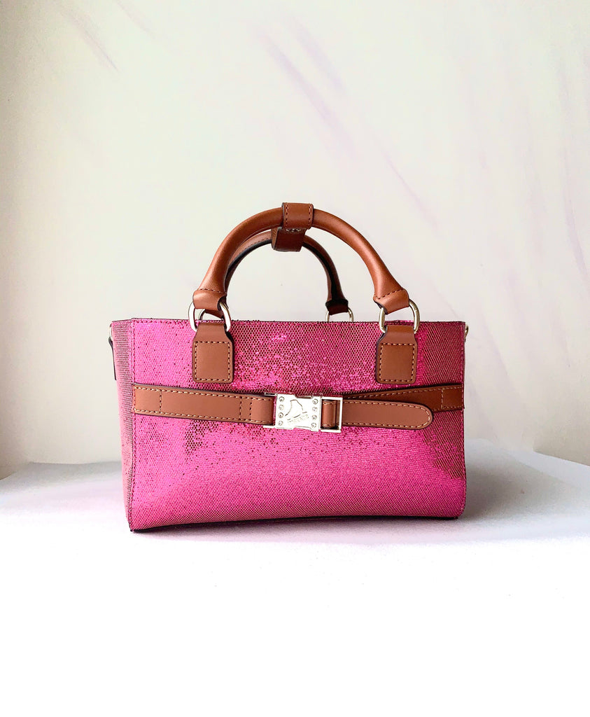 Cube Tote Bag TWINKLE, pink,